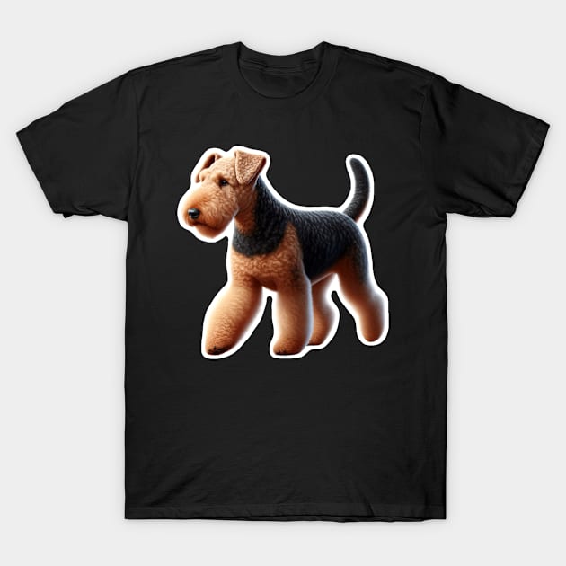 Airedale Terrier T-Shirt by millersye